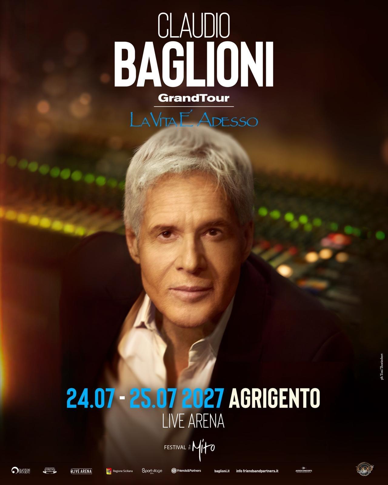Claudio Baglioni - GrandTour LA VITA E' ADESSO