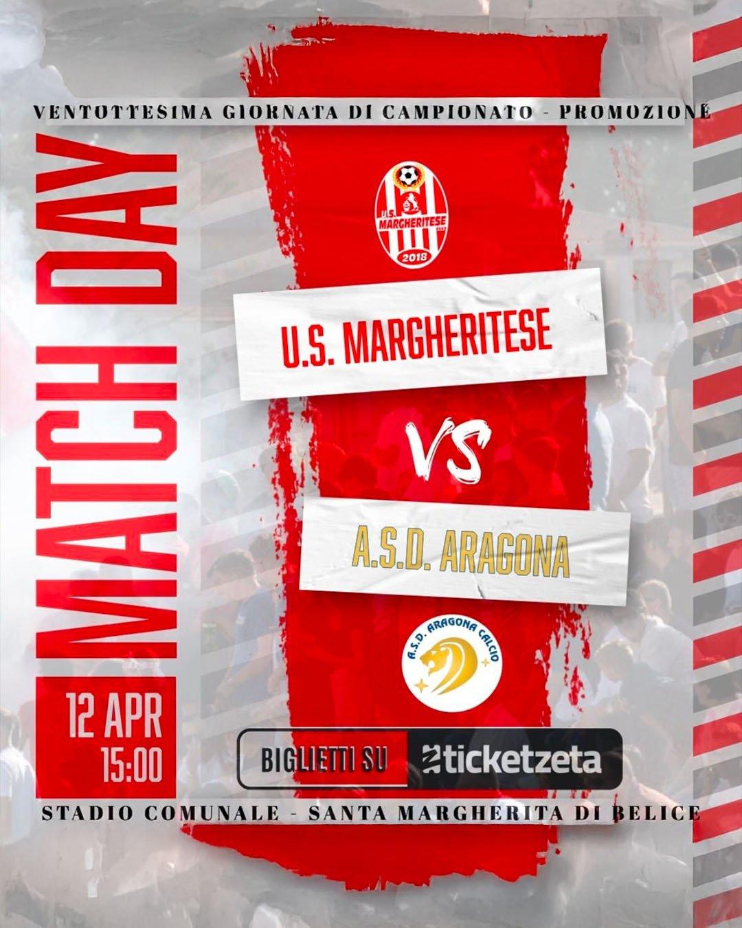 Margheritese 2018 vs Aragona Calcio