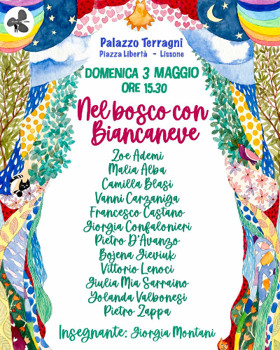 Nel bosco con Biancaneve